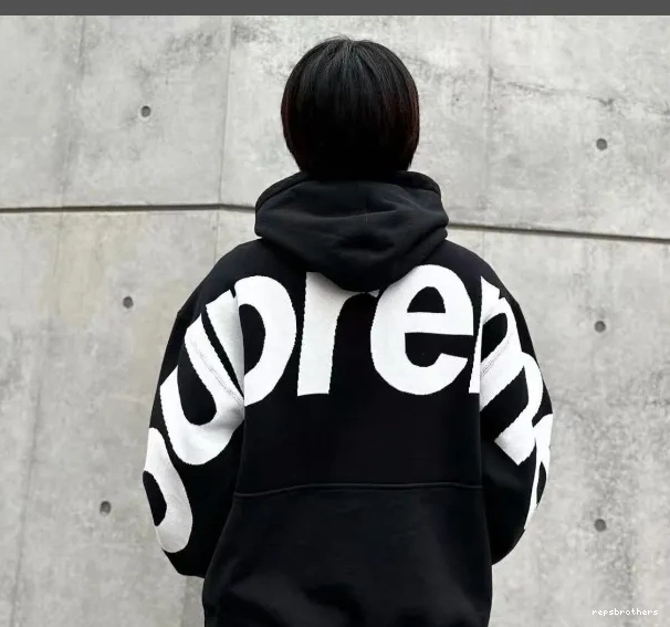 M HOODED S Sweatshirt LOGO Back L SWEATSHIRT Hoodie Grey Black Big JACQUARD LOGO XL BIG 0920